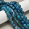 Dyed Natural Agate Beads Strands G-G203-10I-12mm-1