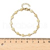 304 Stainless Steel Link Bracelets BJEW-Z132-02G-5