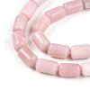Natural Pink Opal Beads Strands G-N346-01B-09-4