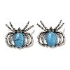 Dyed Synthetic Turquoise Pendants G-G147-05AS-07-1
