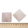 Natural Rose Quartz Orgonite Pyramid Display Decorations G-C186-08H-2