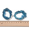 Dyed Nuggets Natural Druzy Geode Agate Big Pendants G-M287-10-S-3