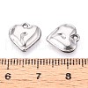 304 Stainless Steel Charms STAS-T065-24B-P-3
