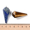 Natural & Synthetic Mixed Gemstone Pendants G-G104-06-3