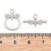Brass Toggle Clasps KK-L222-009P-2