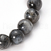 Natural Larvikite Beaded Stretch Bracelets BJEW-Q692-36-10mm-2