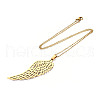 201 Stainless Steel Pendants Necklaces NJEW-S105-JN676-45-2-2