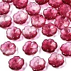 Transparent Spray Painted Glass Beads GLAA-Q089-003-G004-1