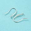 925 Sterling Silver Hoop Earring Findings STER-H107-09S-3