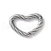 316 Stainless Steel Spring Gate Rings STAS-D303-05P-1