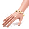 Acrylic Imitation Pearl Stretch Bracelet BJEW-JB08448-01-3