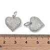 Brass Micro Pave Cubic Zirconia Pendant KK-H477-03P-3