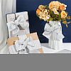 Polyester Jacquard Flower Ribbon SENE-WH0003-13A-5