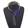 Alloy Rhinestone Choker Necklaces FS-WG92D2C-03-2
