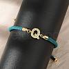 Adjustable Nylon Cord Bracelets BJEW-C096-01G-17-3