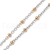 304 Stainless Steel Slider Necklace Makings AJEW-JB01289-01-3