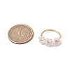 Natural Moonstone Finger Rings RJEW-TA00198-03-3