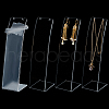 Acrylic Necklace Display Stands NDIS-WH0003-015A-1