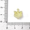 Alloy Enamel Lion Head Connector Charms PALLOY-R151-26G-3