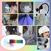 Polyester Deco Mesh Ribbons PW-WG7A161-04-5
