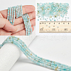  2 Strands Natural Flower Amazonite Beads Strands G-NB0005-79-4