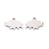 Non-Tarnish 304 Stainless Steel Charms STAS-F266-13P-3