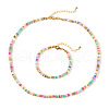 Fashionable European and American Style Shell Beaded Bracelets & Necklaces Set for Women VE9378-6