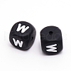 Silicone Beads SIL-WH0002-25A-W-1