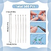 SUNNYCLUE 500Pcs Brass Ball Head Pins KK-SC0005-35-2