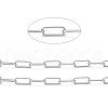 Tarnish Resistant 304 Stainless Steel Paperclip Chains CHS-L022-03P-A-2