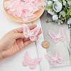 Gorgecraft 30pcs Handmade Organza Woven Costume Accessories DIY-GF0005-35C-3