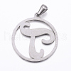 Non-Tarnish 304 Stainless Steel Pendants STAS-K162-073P-2