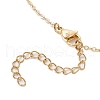 2Pcs 2 Colors Mixed Gemstone Chip & Electroplate Glass 3 Layered Necklaces NJEW-JN05226-6