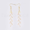 Natural & Synthetic Gemstone Dangle Earrings EJEW-JE03634-4