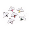 Alloy Enamel Pendants ENAM-G213-20P-1