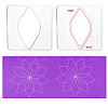 Acrylic Earring Handwork Template TOOL-WH0153-010-5