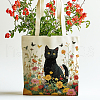 Canvas Women's Tote Bags ABAG-WH0057-002-4