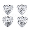 Non-Tarnish 304 Stainless Steel Pendant Rhinestone Settings STAS-N098-213P-2