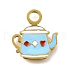 304 Stainless Steel Enamel Charms STAS-K263-87G-1