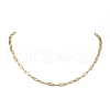 304 Stainless Steel Paperclip Chains Necklaces for Women NJEW-JN04744-1