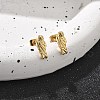 304 Stainless Steel Stud Earrings for Women EJEW-K271-03B-G-2