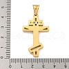 Ion Plating(IP) 304 Stainless Steel Pendants STAS-D110-15G-3