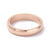 4mm Polished Plain Dome Finger Ring for Girl Women RJEW-C012-06E-RG-1