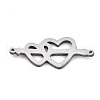 Non-Tarnish 304 Stainless Steel Link Connectors STAS-T059-06P-2