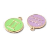 (Defective Closeout Sale)Alloy Enamel Pendants ENAM-XCP0001-41A-G-3