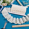 MAYJOYDIY US 5 Yards Cotton Embroidery Flower Lace Ribbons SRIB-MA0001-04-4