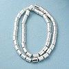 Electroplated Synthetic Non-magnetic Hematite Beads Strands G-Q1009-I02-01-3