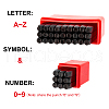Carbon Steel Stamps AJEW-WH0017-92A-4