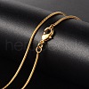 Brass Necklaces X-MAK-K003-08G-1