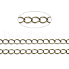 Brass Twisted Chains X-CHC-Q001-5x4mm-AB-1
